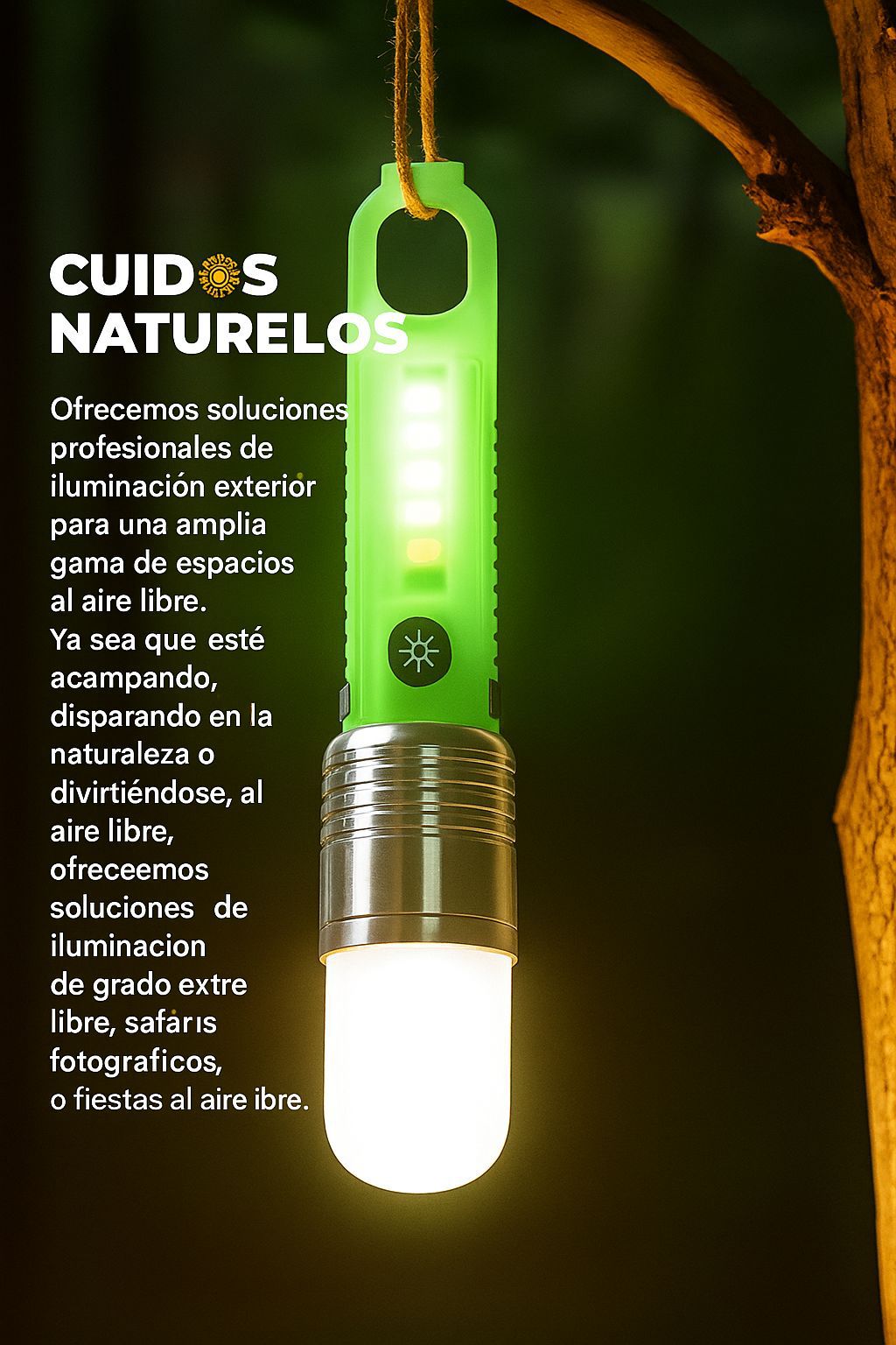 LINTERNA MULTIFCUNCIONAL RECARGABLE